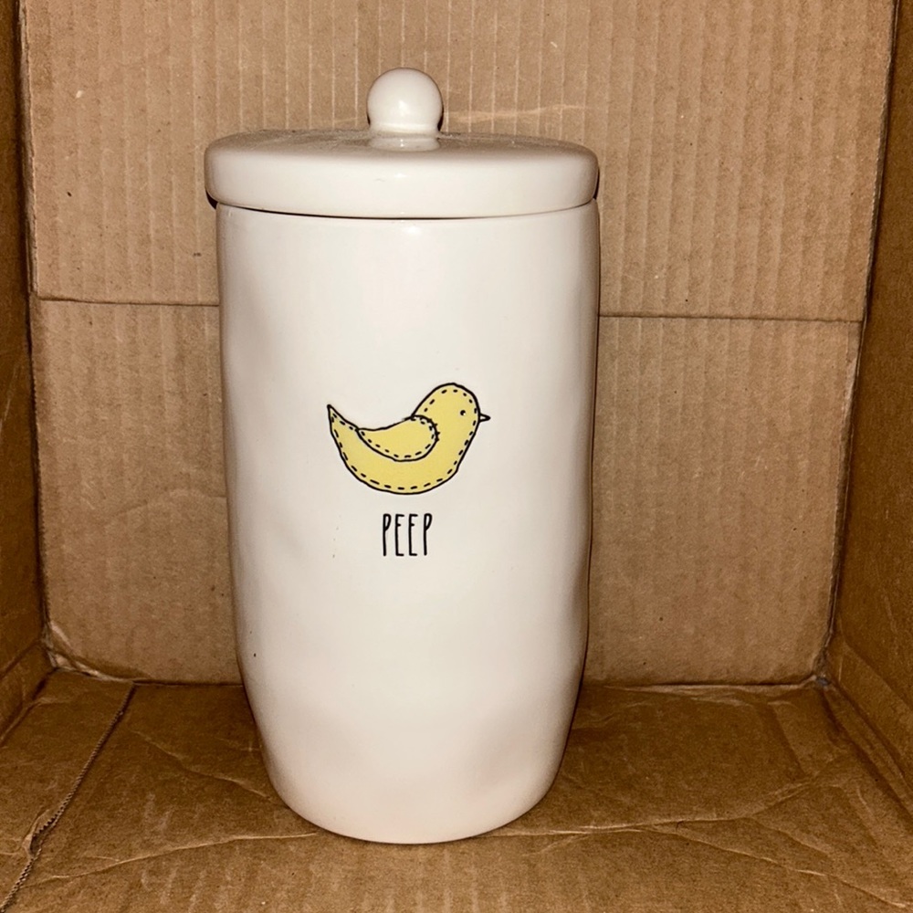 Rae Dunn “PEEP “ Canister